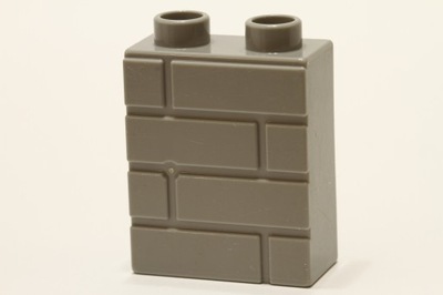 Lego Duplo klocek tematyczny jasnoszary