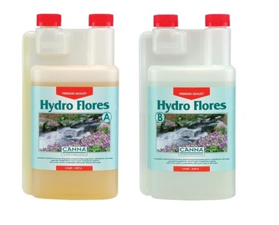 Nawóz Canna Hydro Flores 2x1L - na kwitnienie do uprawy hydroponicznej