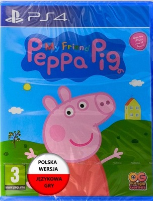 MY FRIEND PEPPA PIG MOJA ZNAJOMA ŚWINKA PEPPA PS4 PL