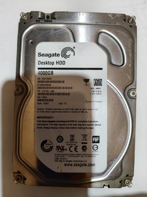 Dysk Seagate ST4000DM000 4TB SATA III 3,5"