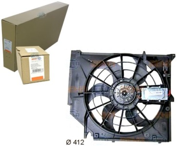 Behr hella вентилятор радиатора 7525508 7516813 17 фото №1