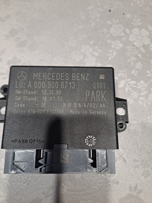 MERCEDES AKLASA W176 MÓDULO SENSORES DE APARCAMIENTO A0009006713  