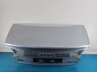 Кришка багажника задній audi a8 d4 4h седан 4d lx7q фото №1