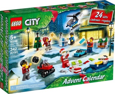 LEGO CITY KALENDARZ ADWENTOWY 60268