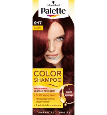 Palette 217 Mahoń - szampon koloryzujący