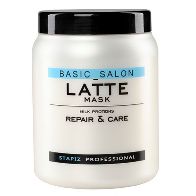 STAPIZ BASIC SALON LATTE Maska kondycjonująca do włosów 1000ml