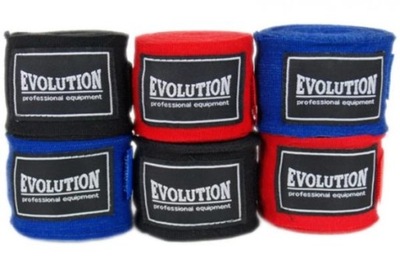 Bandaż bokserski Evolution kolor czarny