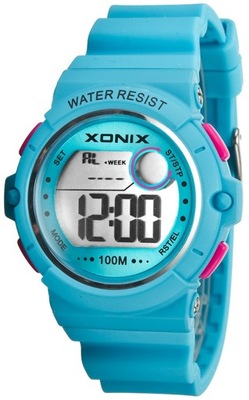 Cyfrowy Zegarek XONIX WR100m Dla Większego Dziecka