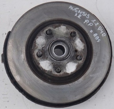 Avensis t25 2.2 d-cat поворотный кулак правая перед с abs фото №1