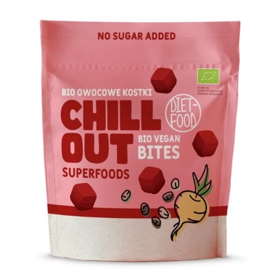 Diet Food Bio Vegan Bites CHILL OUT superfoods 120 g