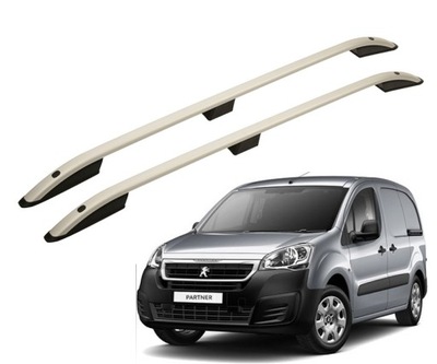 Citroen berlingo 2008 - 2018 рейлинги кровельные багажник mocne фото №1