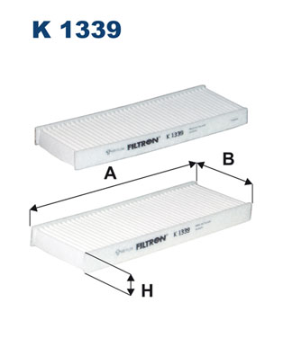 ФІЛЬТРИ ВНУТРІШНЄ FILTRON K 1339-2X