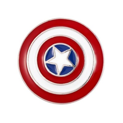 Przypinka Captain America tarcza Marvel Avengers