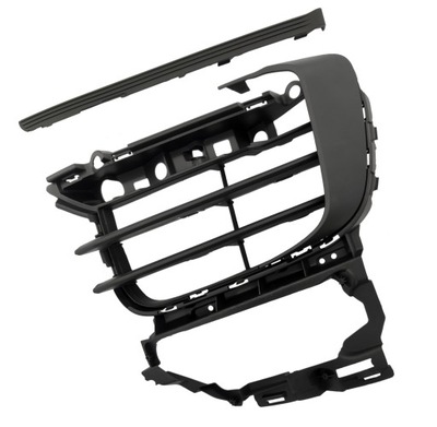 Решітка бампера ліва комплект cayenne 7p lift gts фото №1