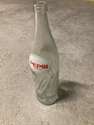 Oryginał z PRL - Butelka Pepsi 1l vintage
