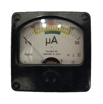 Mikroamperomierz M4205 0-50mikroA