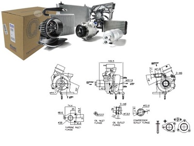 TURBINA MERCEDES C T-MODEL S205 C W205 MARCO POLO CAMPER W447  