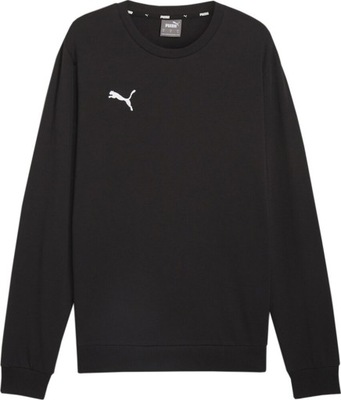 BLUZA MĘSKA PUMA TEAM GOAL CASUALS CREW NECK SWEAT CZARNA 658592 03 r M