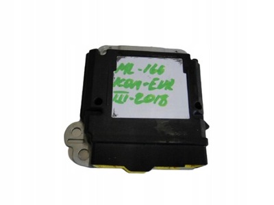 Mercedes ml w166 блок управления модуль ремней подушка безопасности ремни фото №1