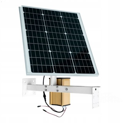 DUŻY Panel Solarny z Baterią do Kamer WiFi 4G GSM