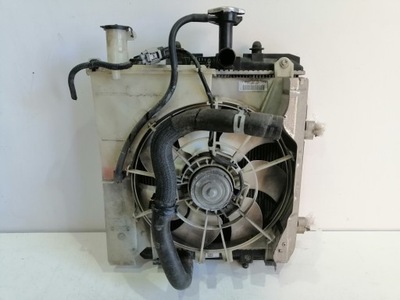 Peugeot 107 lift радиатор вентилятор комплект фото №1