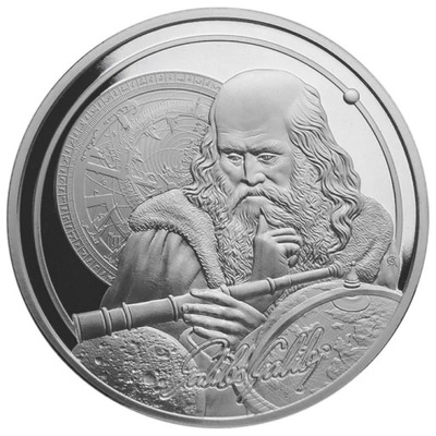 Icons Of Inspiration - Galileo 1 uncja srebra Srebrna Moneta 2021