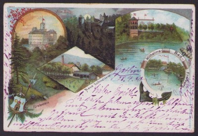 Świebodzice - Bad Freiburg - obieg 1900 rok
