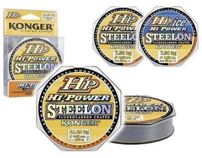 ŻYŁKA HI POWER FLUOROCARBON COATED 0,18/150 PLATYNOWY KONGER