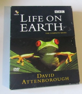 David Attenborough Life On Earth 4x DVD OKAZJA