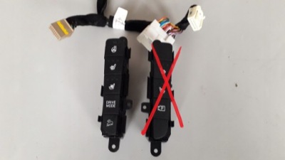 Hyundai tucson iii iv 2020-22 панель перемикачі фото №1