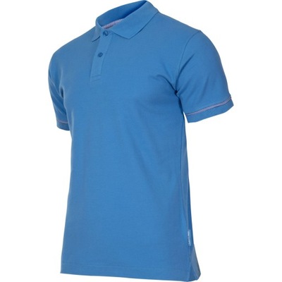 KOSZULKA POLO, 220G/M2, NIEBIESKA, 3XL, CE, LAHTI