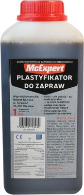 PLASTYFIKATOR DO ZAPRAW WAPNO w PŁYNIE 1L