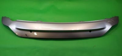 Накладка спойлер бампера задня honda crv фото №1