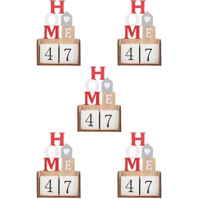 ŚWIĄTECZNE DREWNIANE KALENDARZ DEKORACJA WYJĄTKOWA