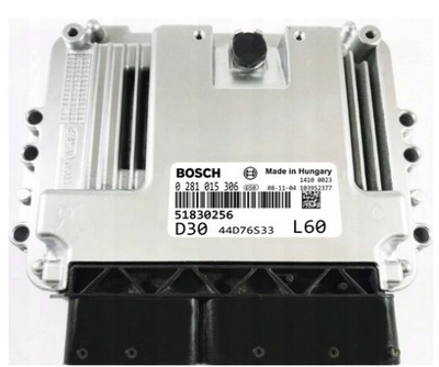 COMPUTADOR ECU FIAT DUCATO 51830256 0281015306 PLUG&PLAY  