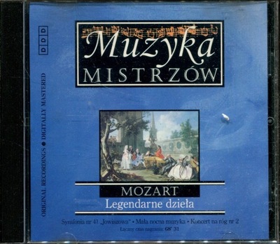 MUZYKA MISTRZÓW - MOZART - LEGENDARNE DZIEŁA - CD