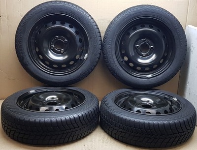 4 PIEZAS RUEDAS INVIERNO 15 CLIO II 3 MODUS MATADOR 165/65 R15 4X100 ET43 5,5JX15  