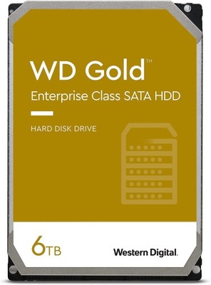 WD GOLD 6TB HDD 3.5 SATA3 7200 256MB WD6003FRYZ