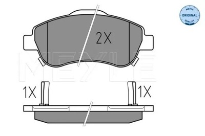 ZAPATAS HAM. HONDA P. CR-V 06- Z SENSORES  