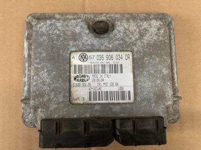 БЛОК УПРАВЛЕНИЯ ДВИГАТЕЛЯ VOLKSWAGEN GOLF IV 1.6 036906034DR