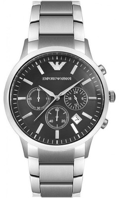 ZEGAREK MĘSKI EMPORIO ARMANI AR2434 RENATO Stylowy Datownik Chronograf