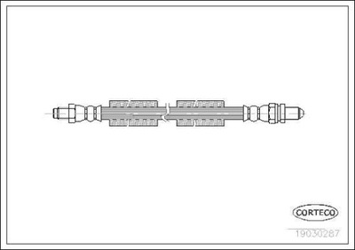 CABLE DE FRENADO FLEXIBLES FORD PUMA 00-01 PARTE TRASERA  