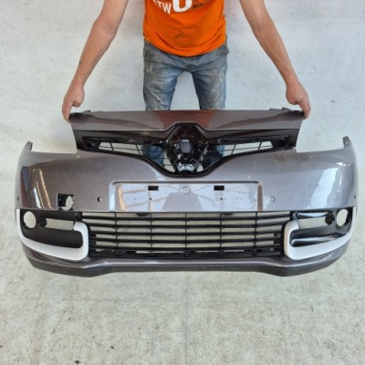 Renault scenic 3 3 рестайлинг  13-16 бампер перед передний pdc фото №1