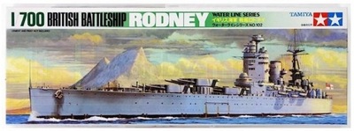 1:700 Tamiya 77502 Rodney British Battleship
