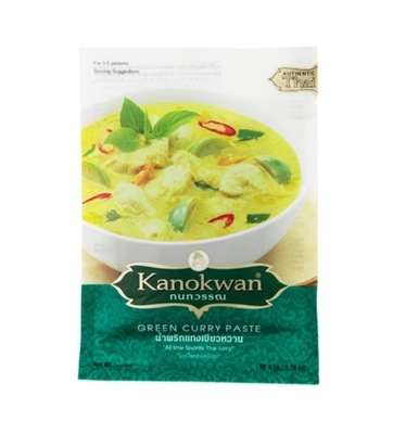 Pasta curry zielona Kanokwan bezglutenowa 50 g