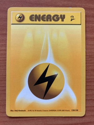 Karty Pokemon / Lightning Energy / Base Set 2