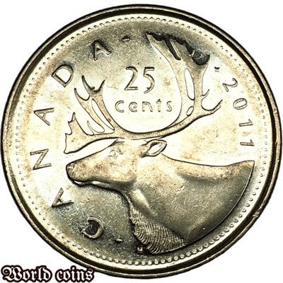 25 CENTS 2011 KANADA