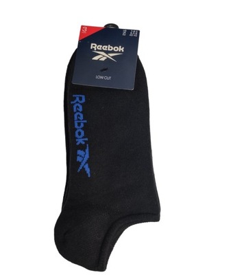 Skarpetki męskie czarne Reebok roz. 40-42, 3 pary