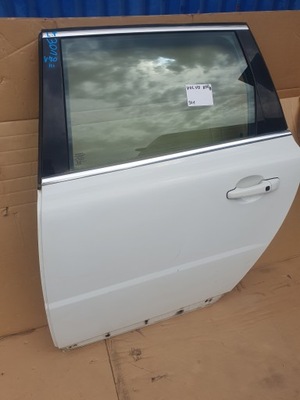 Дверь левый задняя левая volvo v70 iii kpl белый фото №1