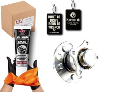 Ступиця колеса задня toyota carina e 92- avensis 97- + abs #petrolhead pro+ kit7 фото №1